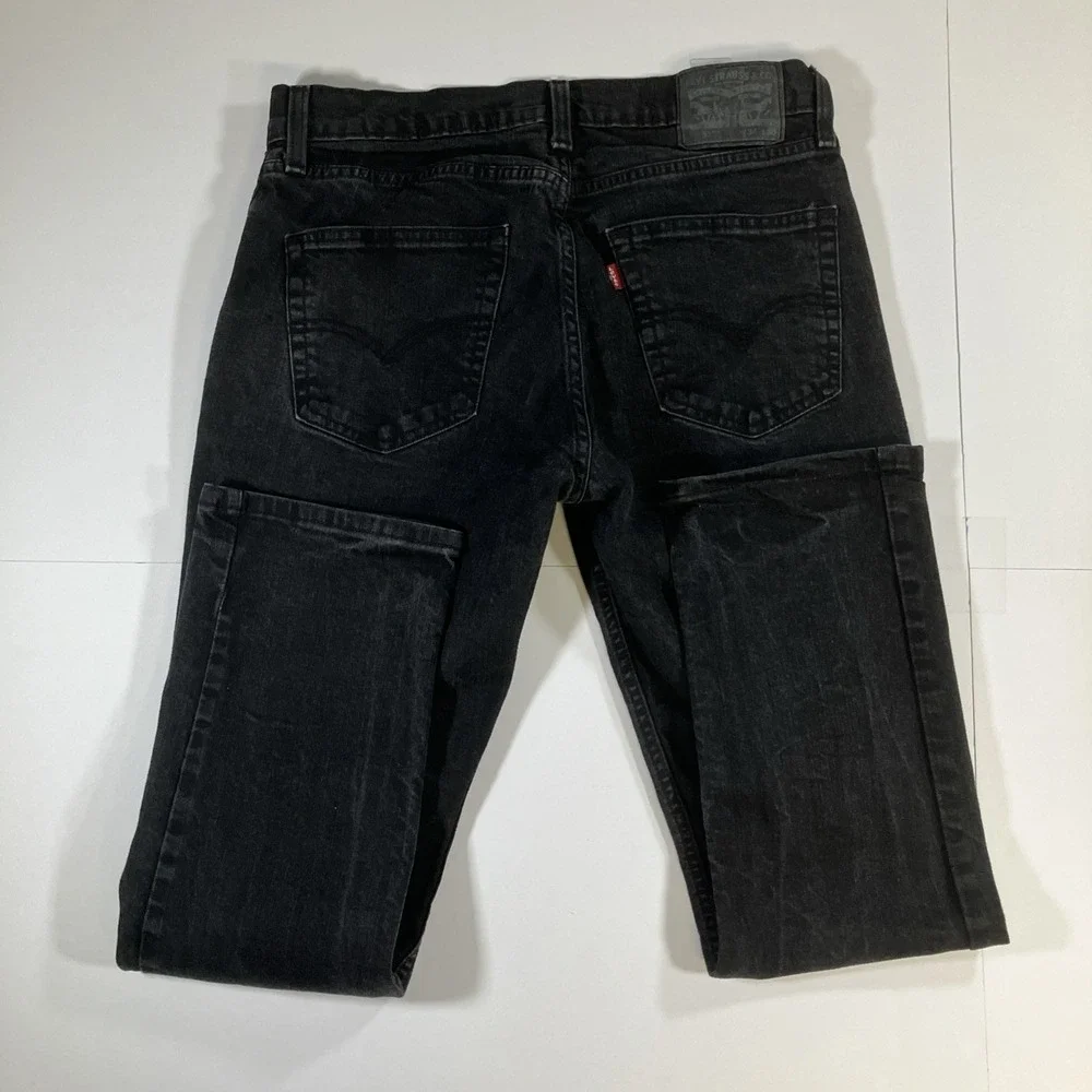 Levi's 511 Jeans Mens 34x30 Black Slim Fit Stretch Denim Pants